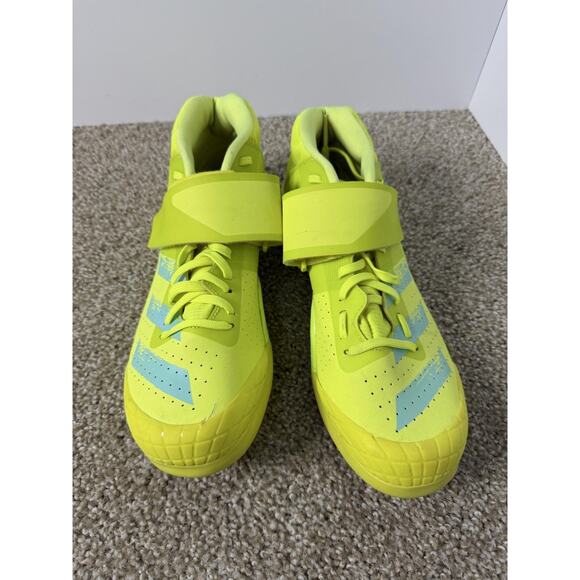 Adidas Adizero Javelin Track & Field Spikes Mens 11.5 Solar Yellow Cleats FW2241 main image 13